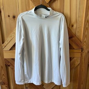 Men’s Nike Golf Tour Performance Dri-Fit White Long Sleeve L